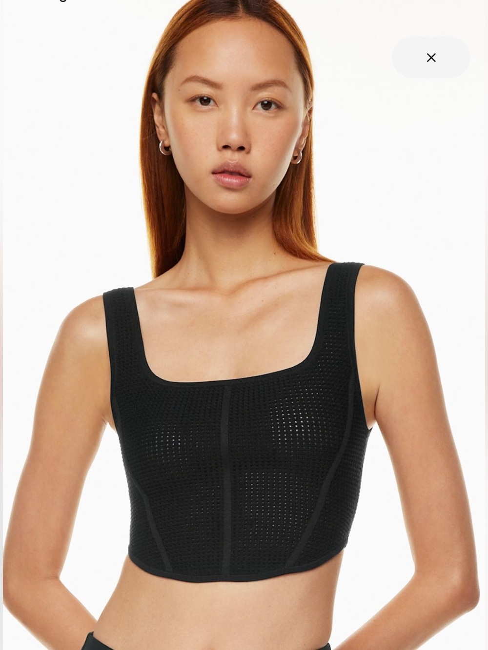 Babaton Sculpt Knit Bustier Tank - Picture 1 of 5